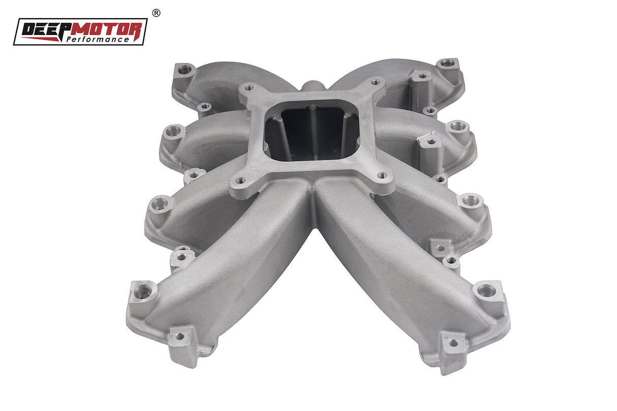 Deepmotor Aluminum Single Plane EFI Intake Manifold for LS3 L92 with Fuel Rails