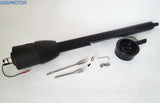 30" GM Steering Column Tilt Manual Trans No Key Universal w/9 Hole adapter Black