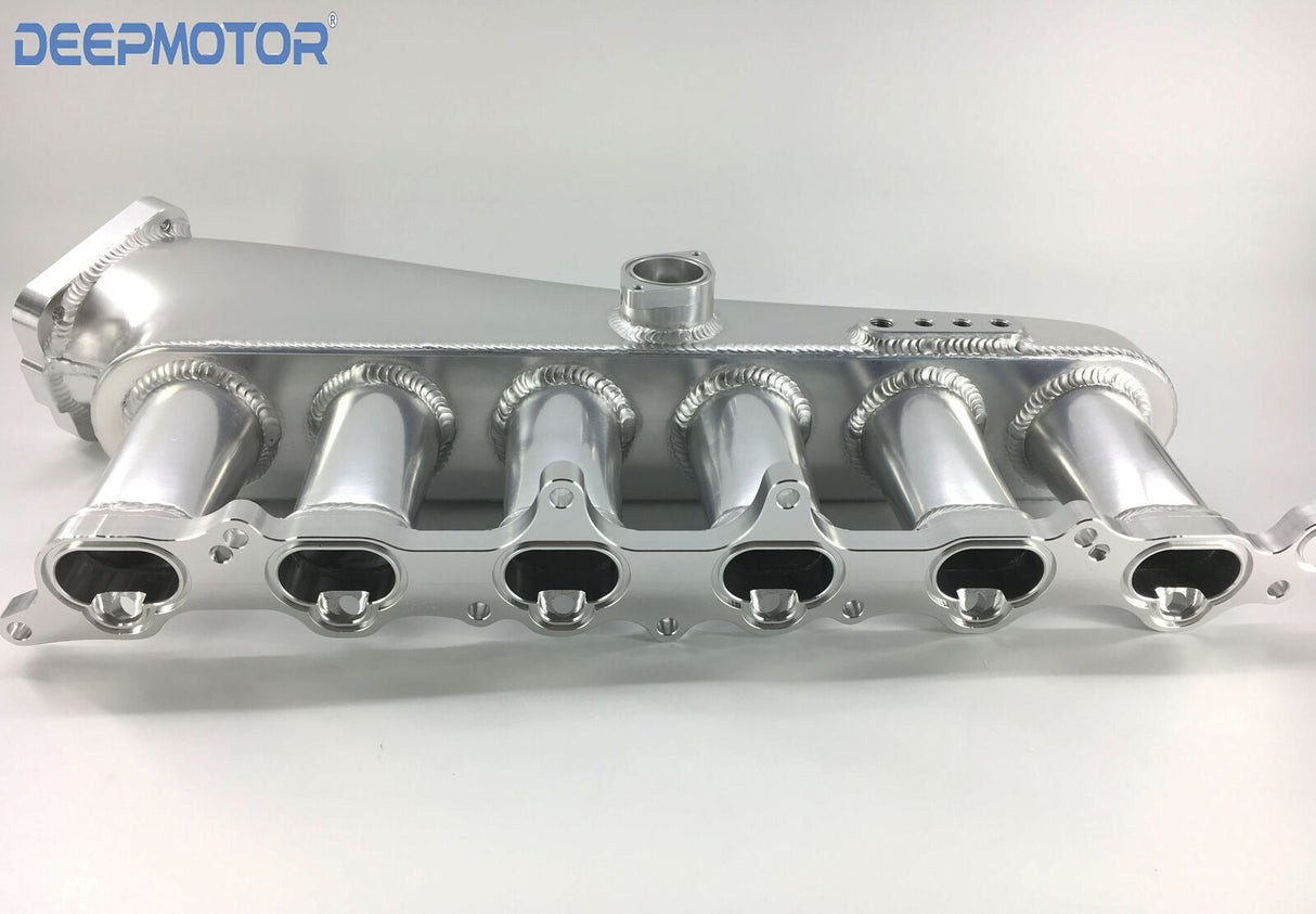 2JZ-GE Billet Intake Manifold Fuel Rail 90mm Throttle Body Set + Throttle cable