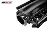 Billet CNC 102mm Intake Manifold Set with Burst Panel Flange for LS3 L92 Black