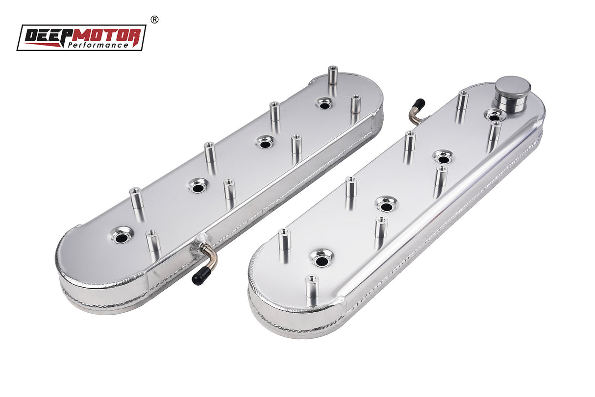 LS Fabricated Valve Covers with Baffle Coil Mounts for LS1 LS2 LS3 LS6 5.3 6.0
