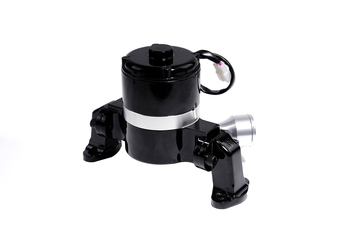 SBC Electric Water Pump for Small Block Chevy 283-327-400 High Volume Flow Black