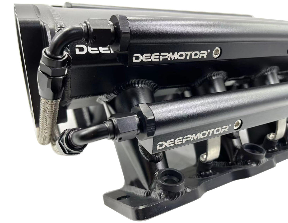 Deepmotor LS1 LS2 LS6 102mm Intake Manifold 16 injector Dual Fuel Rail 5.3L 5.7L