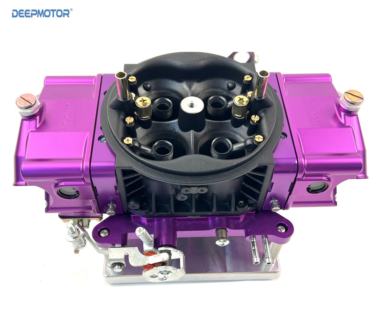 Deepmotor Aluminum CNC 850CFM Carburetor Double Pumper Mechanical Secondary 4150