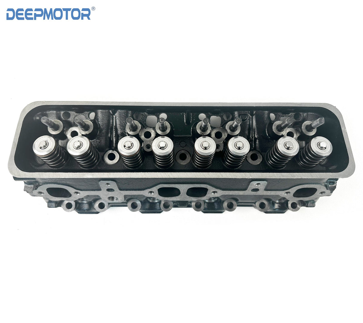 Complete Assembled Cast Iron SBC 350 Vortec Cylinder Head 170cc 62cc Straight