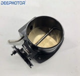 LS1 LS2 LS6 102mm Billet Throttle Body LS 4 Bolt W/ Throttle Cable Bracket Black