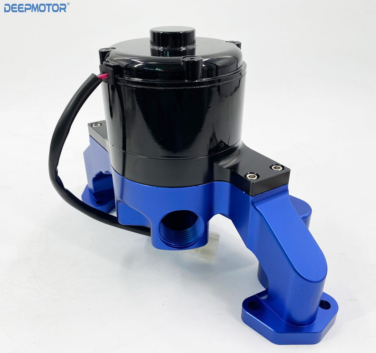 Deepmotor CNC LS LS1 LS2 LS3 LS6 6.0 Electric Water Pump Aluminum Black-Blue