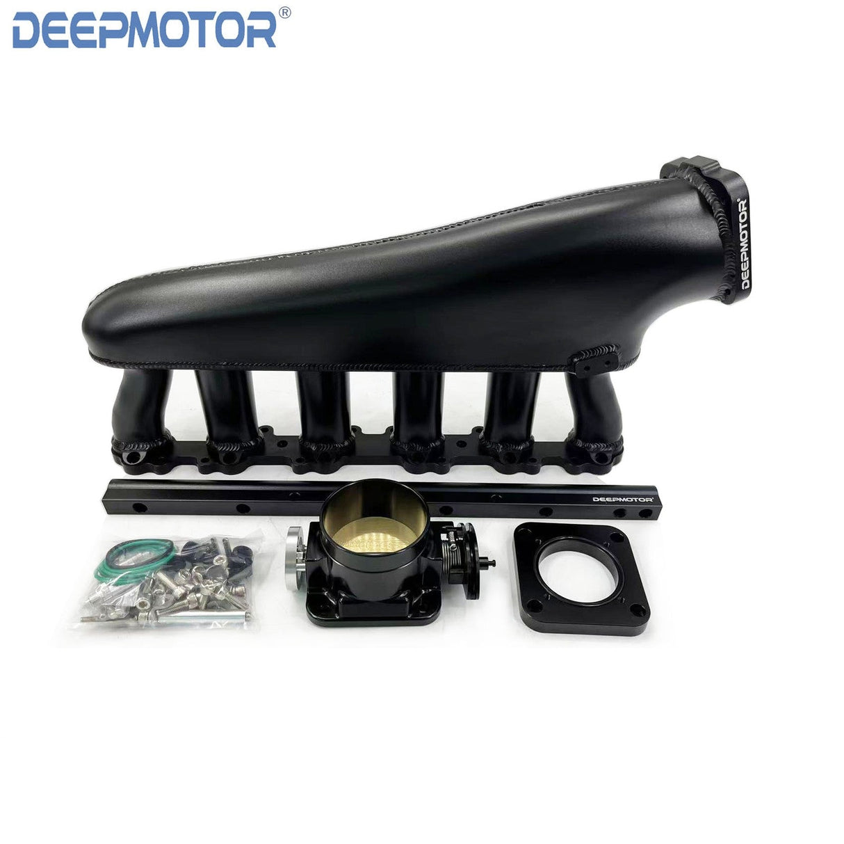 Deepmotor Intake Manifold Fuel Rail Throttle Body for Ford Falcon Barra XR6 G6E