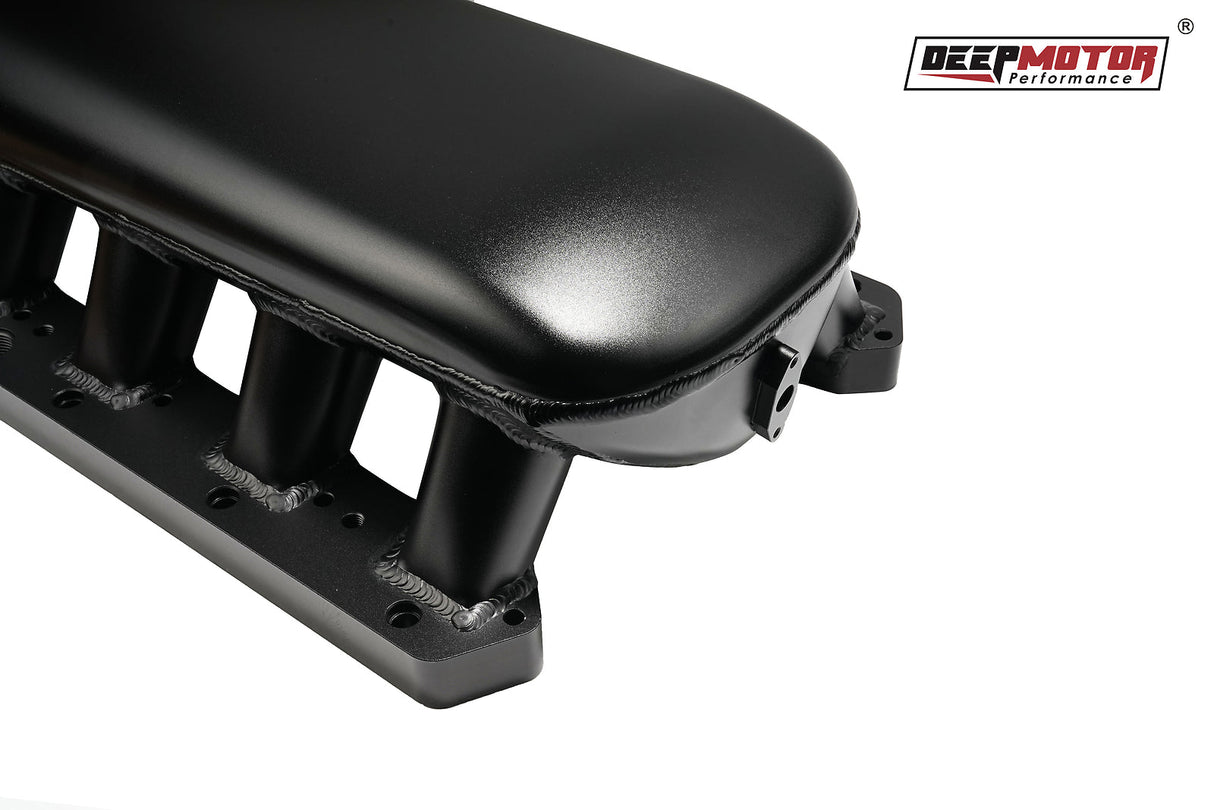 Deepmotor 90mm Big Volume 9.6L Intake Manifold +Fuel Rail for Hemi Gen III Black