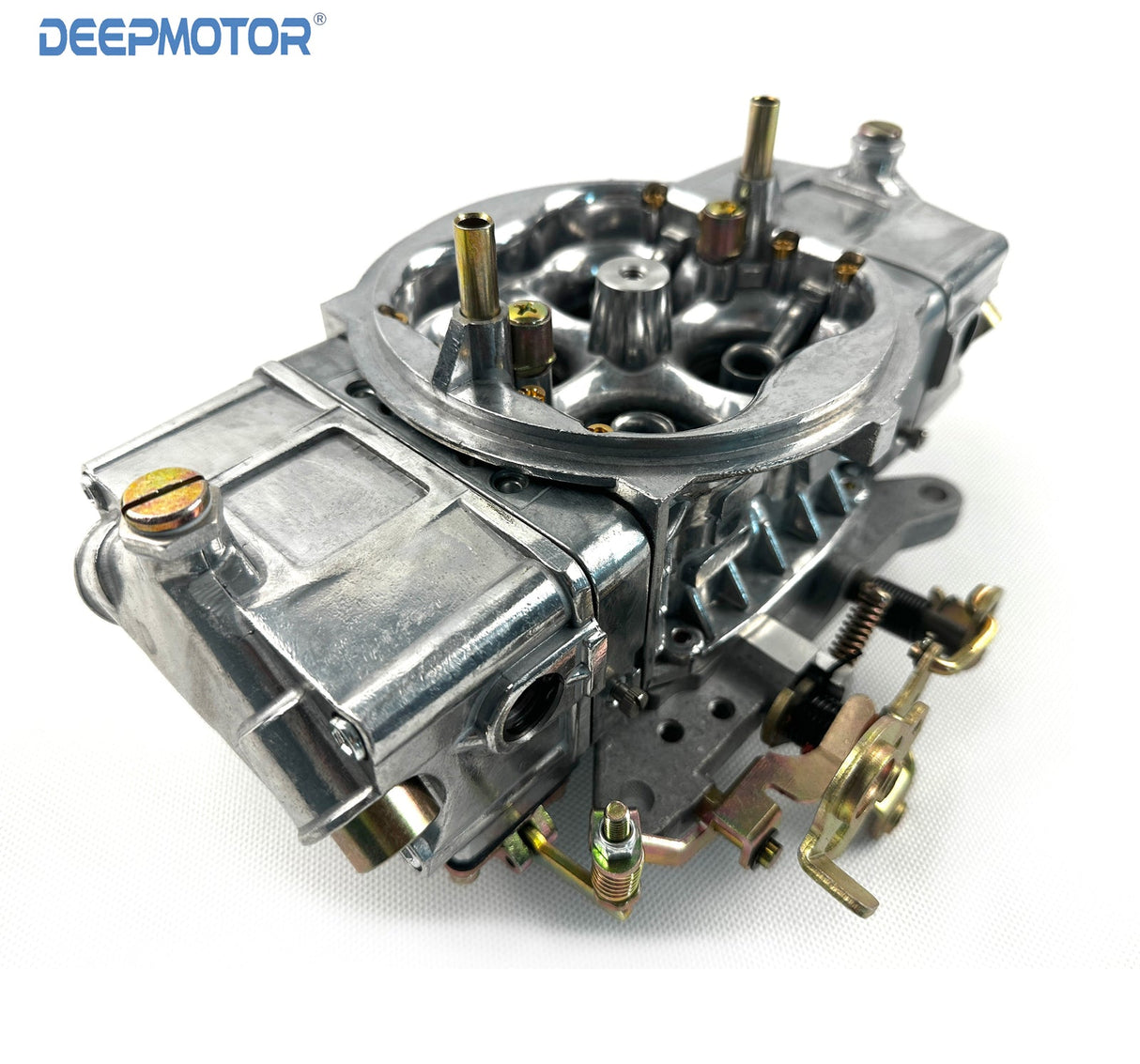 Deepmotor Aluminum 750 CFM Carburetor Double Pumper Mechanical Secondary 4150