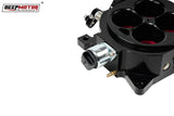 Deepmotor CNC Billet 1000 CFM 1.75" Core 4-Barrel 4150 Throttle Body+TPS+IAC Kit