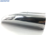 Aluminum Polished Finned Shotgun Intake Air Hood Scoop Single & Dual Carbs Setup