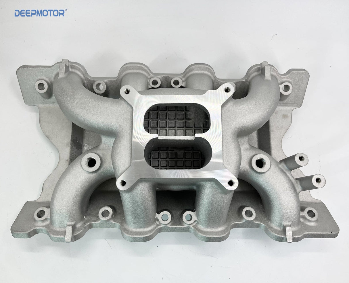 Deepmotor Air-Gap Dual Plane Aluminum Intake Manifold for Small Block Ford 351C