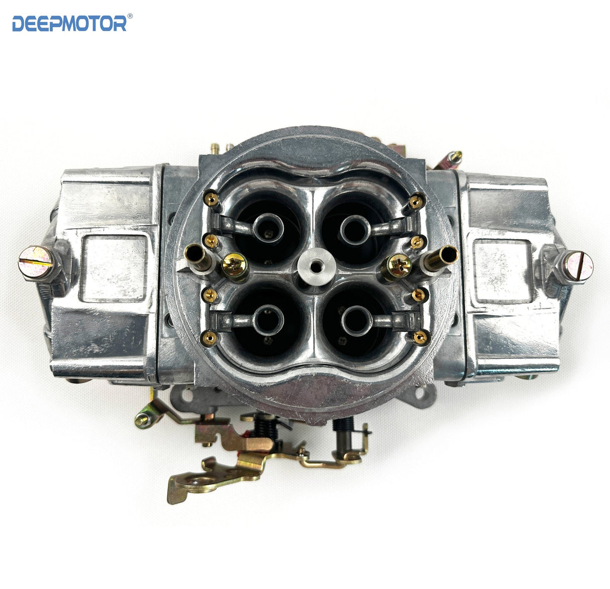 Deepmotor Aluminum 750 CFM Carburetor Double Pumper Mechanical Secondary 4150