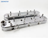 LS Cast Aluminum Tall Valve Covers for LS1 LS2 LS3 LS6 5.3 6.0 Polished