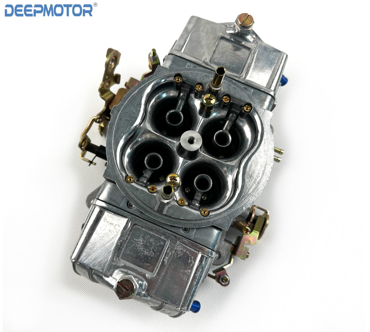 Deepmotor Aluminum 750 CFM Carburetor Double Pumper Mechanical Secondary 4150