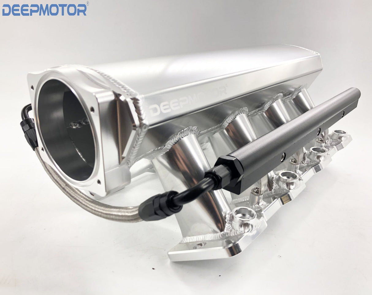 Low Profile LS3 L92 102mm Fab Intake Manifold + Fuel Rails + 102mm Throttle Body