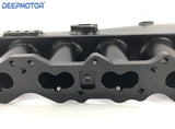 RB25 RB25DET Billet Intake Manifold Fuel Rail 90mm Throttle Body and Cable Black