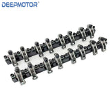 Shaft Mount 1.7 Ratio Stainless Steel Roller Rocker Arm for Chevy GM LS1 LS2 LS6