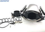 Low LS3 L92 102mm Intake Manifold Fuel Rails W/ Map Sensor Port + Throttle Body