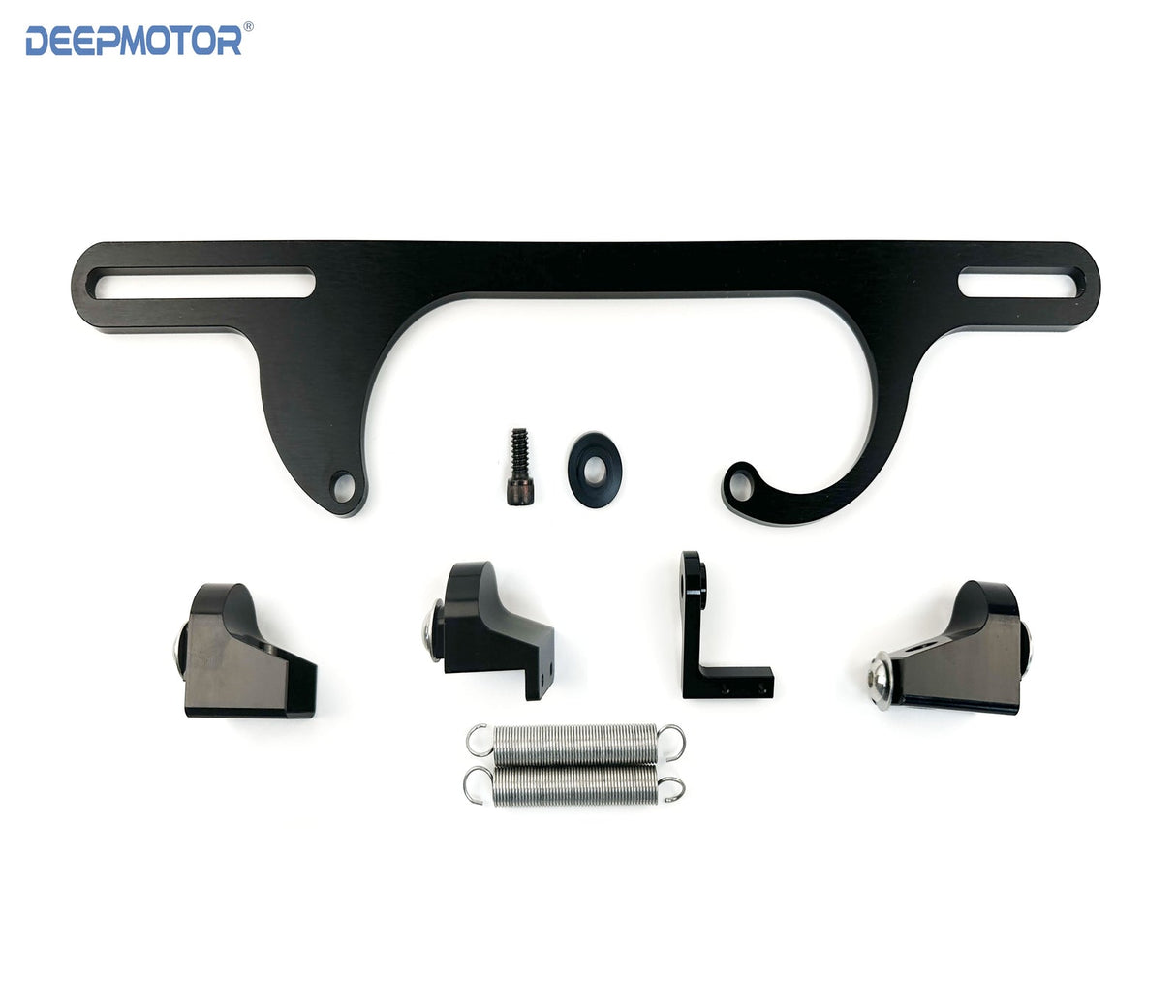 Aluminum Throttle Cable Carb Bracket for 4150 4160 Series Carburetor Black