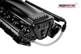 Billet 102mm Intake Manifold Set with Burst Panel Flange for LS1 LS2 LS6 Black