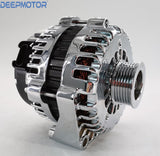 For GM LS Truck AD244 220 AMP CHROME ALTERNATOR SERPENTINE BELT 4 Pin Connector