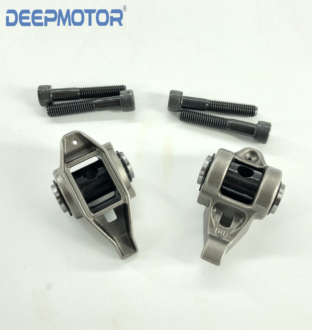 Deepmotor LS1 LS6 LS2 5.7L 6.0L Rocker Arms with Upgraded Trunion Kit Installed