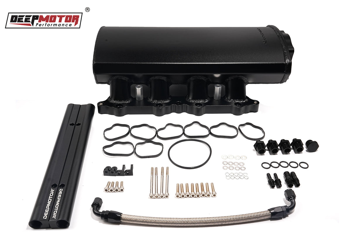 90mm Intake Manifold for 2011-23 Ford 5.0L Coyote 2011-2020 F-150 Fit Stock Hood