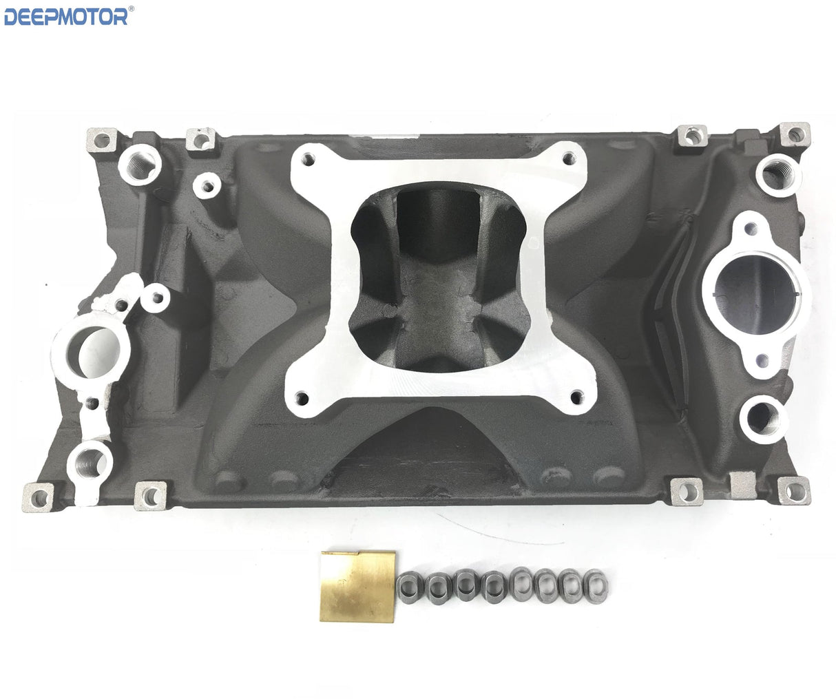 High Rise Vortec Single Plane Intake Manifold for Small Block Chevy SBC 350 383