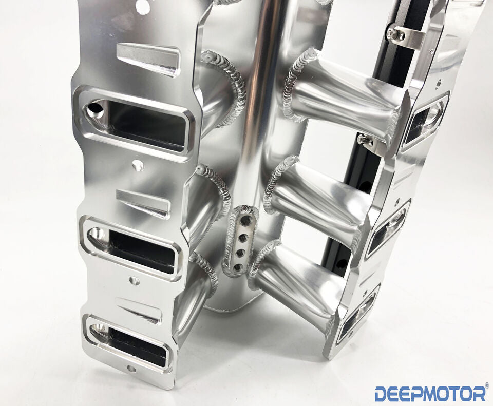 LS1 LS2 LS6 Intake Manifold w/Map Sensor Port +102mm DBW Throttle Body+Fuel Rail