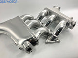 Deepmotor GTR R35 VR38DETT Billet Intake Manifold for 09-UP Nissan Plenum Silver