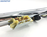30" Auto Column Shift Tilt Steering Column with Key & Wheel Adapter Chrome
