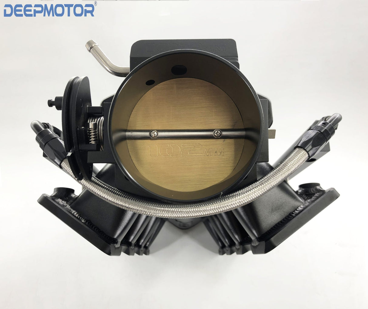 LS1 LS2 LS6 Intake Manifold MAP Port Sensor Fuel Rail 102mm Throttle Body Black