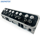 Complete Assembled Cast Iron SBC 350 Vortec Cylinder Head 170cc 62cc Straight
