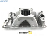HI RISE Single Plane Intake Manifold for 1957-'95 Small Block Chevy SBC 350 400