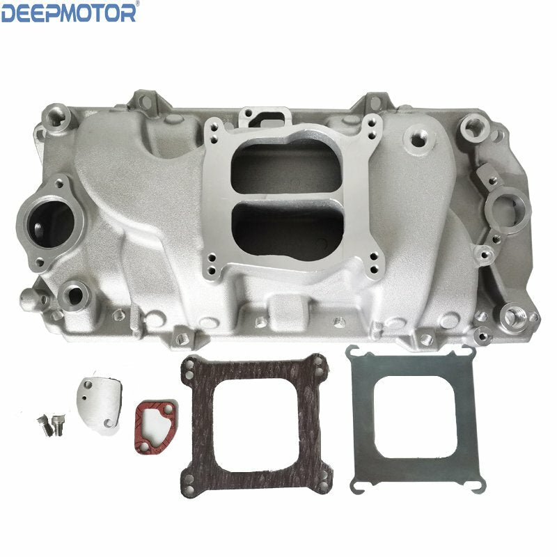 BBC Big Block Chevy Holeshot Dual Plane Intake Manifold Oval Ports W/ gaskets