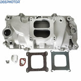 BBC Big Block Chevy Holeshot Dual Plane Intake Manifold Oval Ports W/ gaskets