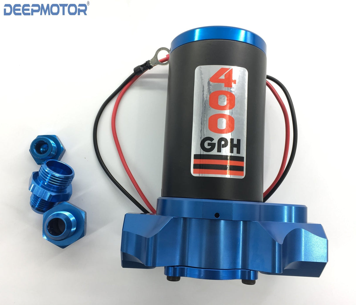 Deepmotor 400 GPH Billet Electric Fuel Gas Alcohol Pump W/ By pass Street Racing