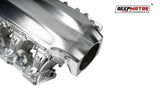 Billet 102mm Intake Manifold Set with Burst Panel Flange for LS1 LS2 LS6 Silver