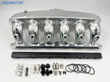 Intake Manifold Fuel Rail for BMW N54 135i 335i 535i E90 E93 E60 E61 E88 Silver