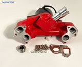 Deepmotor LS LS1 LS2 LS3 LS6 6.0 Engine Electric Water Pump 35+ GPM Aluminum Red