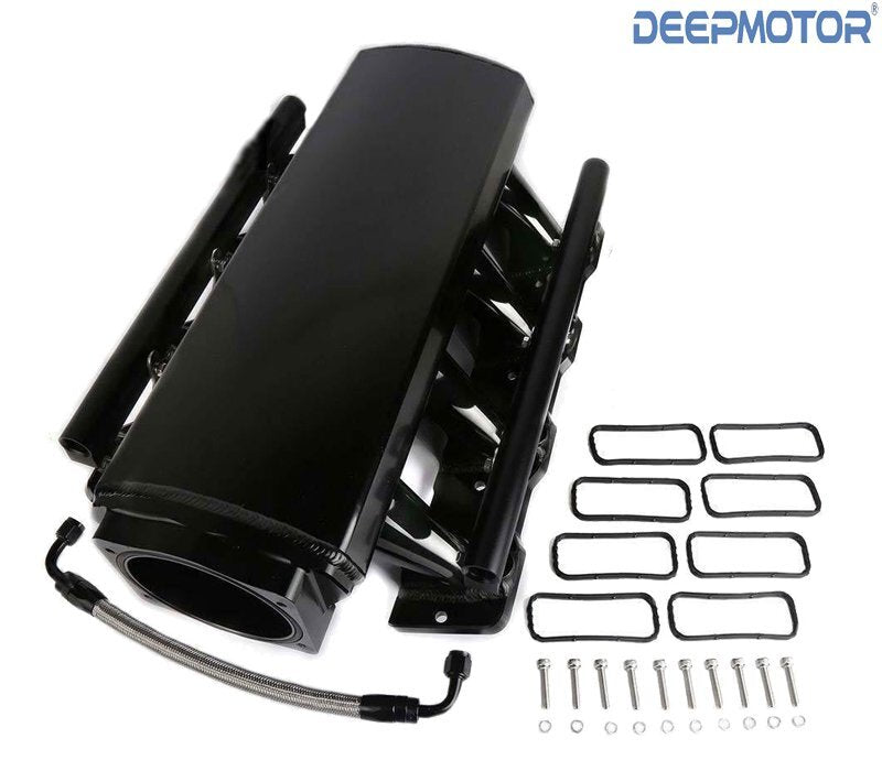 LS3 L92 102mm Rectangular Port Fab Intake Manifold w/MAP Sensor Port+ Fuel Rails
