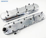 LS Cast Aluminum Tall Valve Covers for LS1 LS2 LS3 LS6 5.3 6.0 Polished