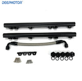 Billet Fuel Rail Kit for GM OE LS3 Stock Intake Manifold + Hardwares Direct Fit