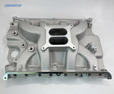 Deepmotor Aluminum Square Bore Dual Plane Intake Manifold for Ford 332 428 FE