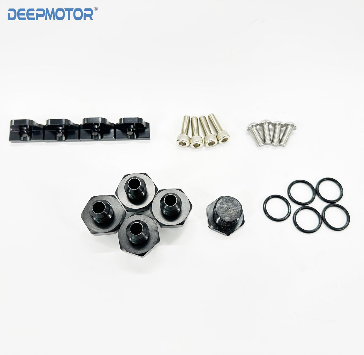 Billet Fuel Rail Kit for GM OE LS3 Stock Intake Manifold + Hardwares Direct Fit
