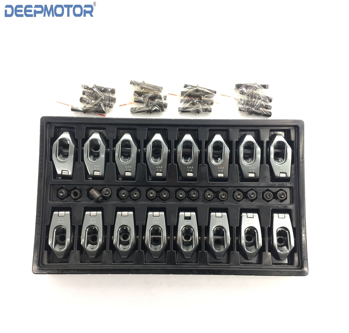 Deepmotor LS3/L92 5,7L Pedestal Mount 1.8 Ratio Aluminum Rocker Arms