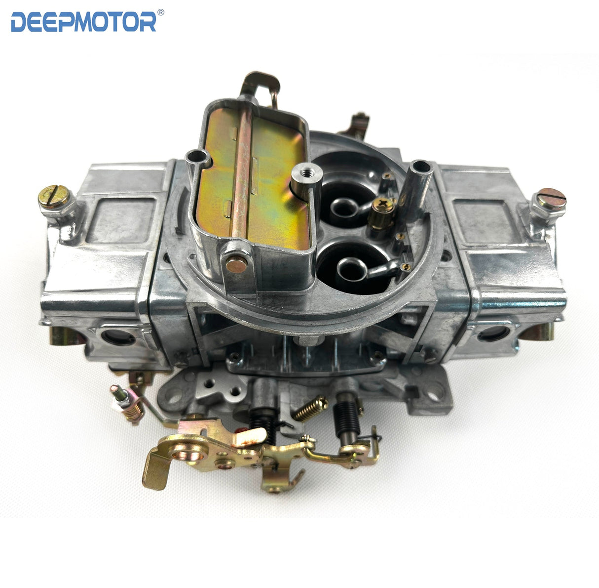 Aluminum 750 CFM Carburetor Double Pumper Mechanical Secondary with Manual Choke