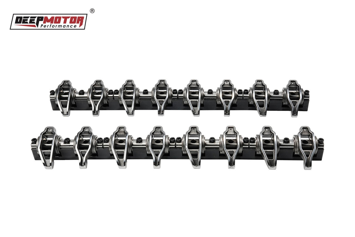 1.7 Ratio Shaft Mount Rocker Arm with Upgraded Trunion Kit Installed for LS3 L92